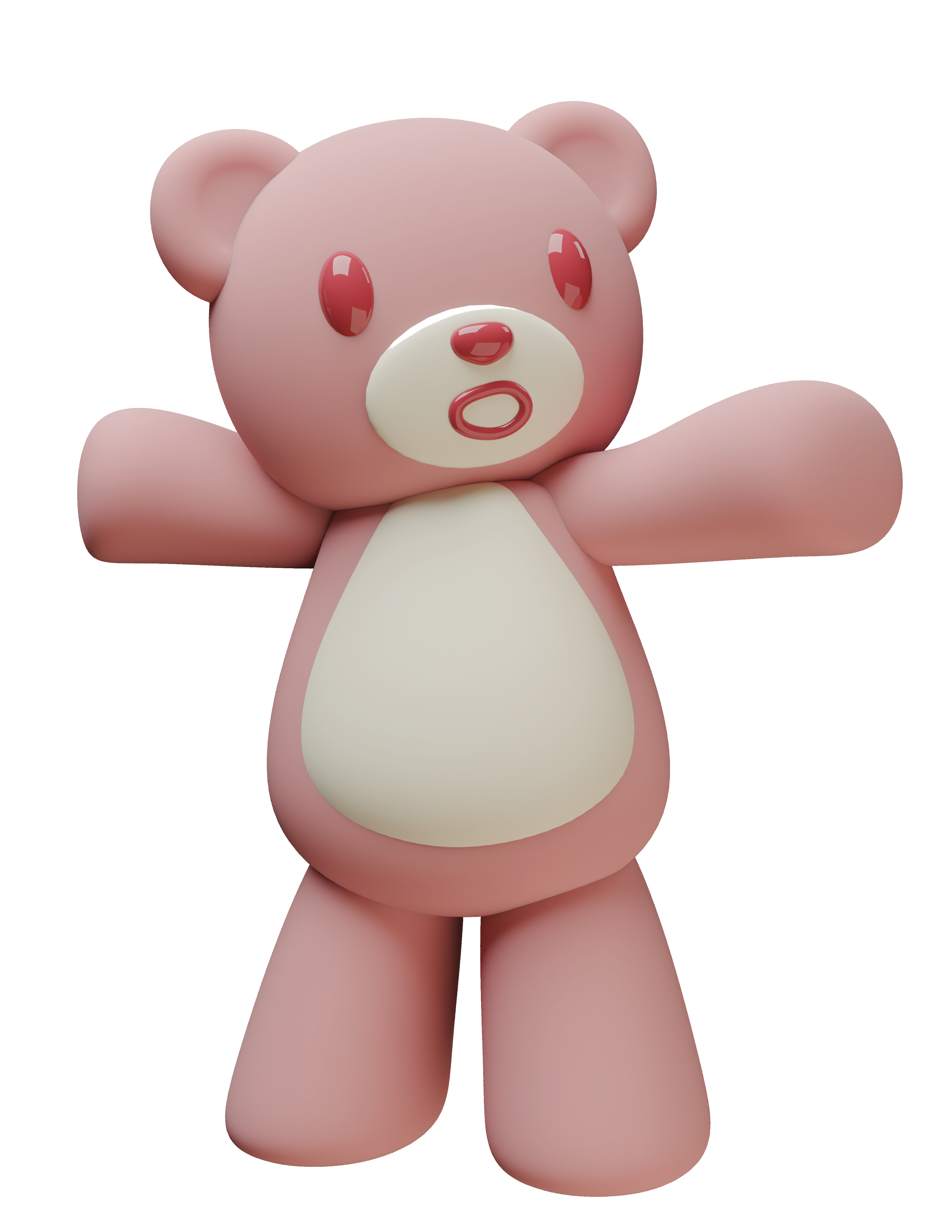 Little Cubs bear standing
