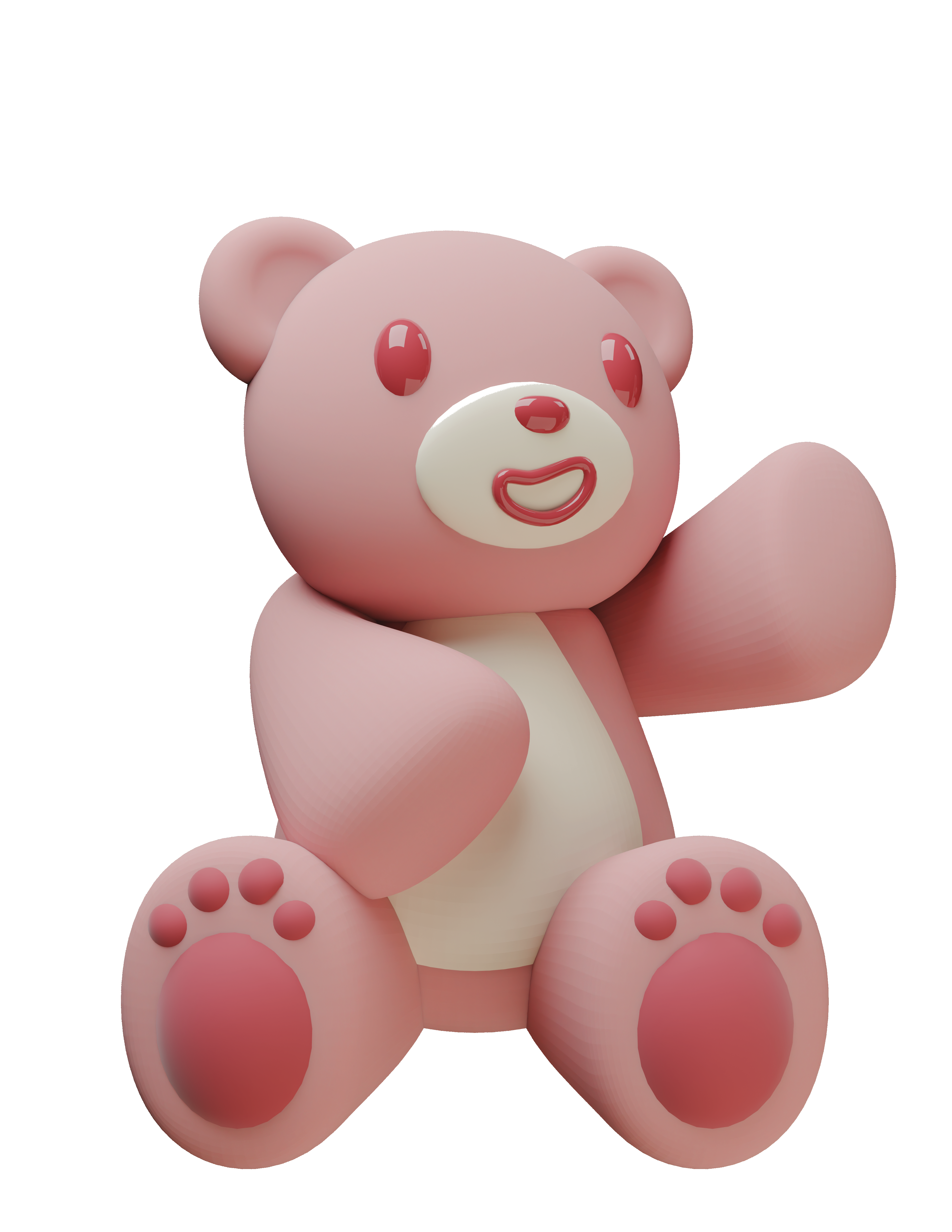 Little Cubs bear sitting