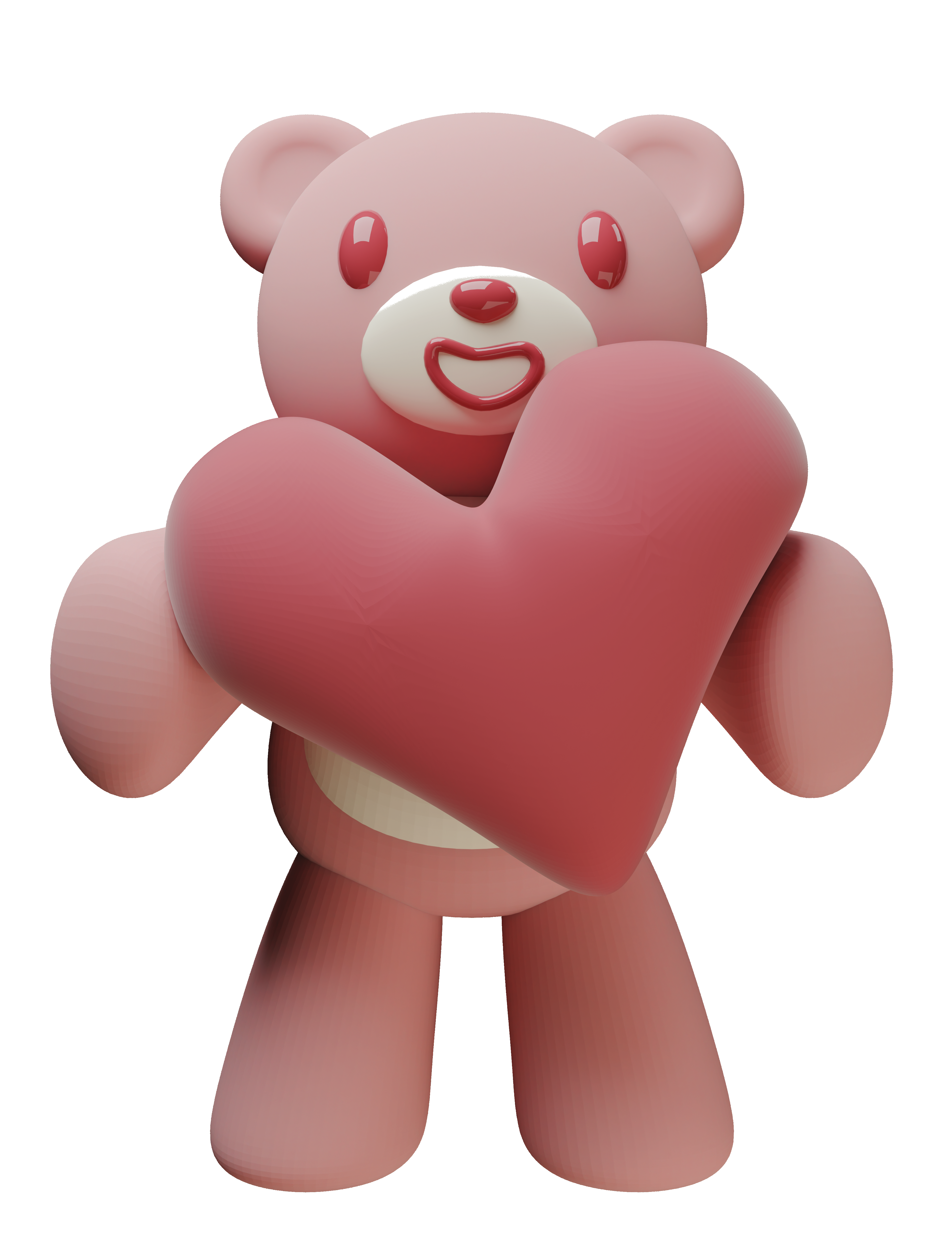 Little Cubs bear with heart